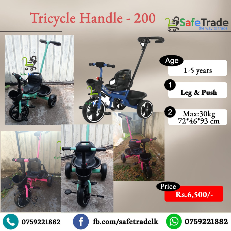 Parent handle Tricycle 200