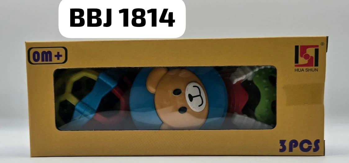 New born gift set Rattle ball 3 in 1