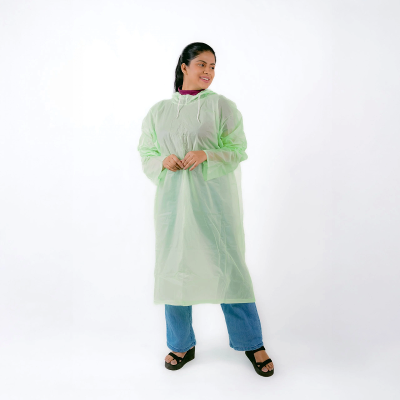 Rainco Ladies raincoat Trans Poncho – Free Size