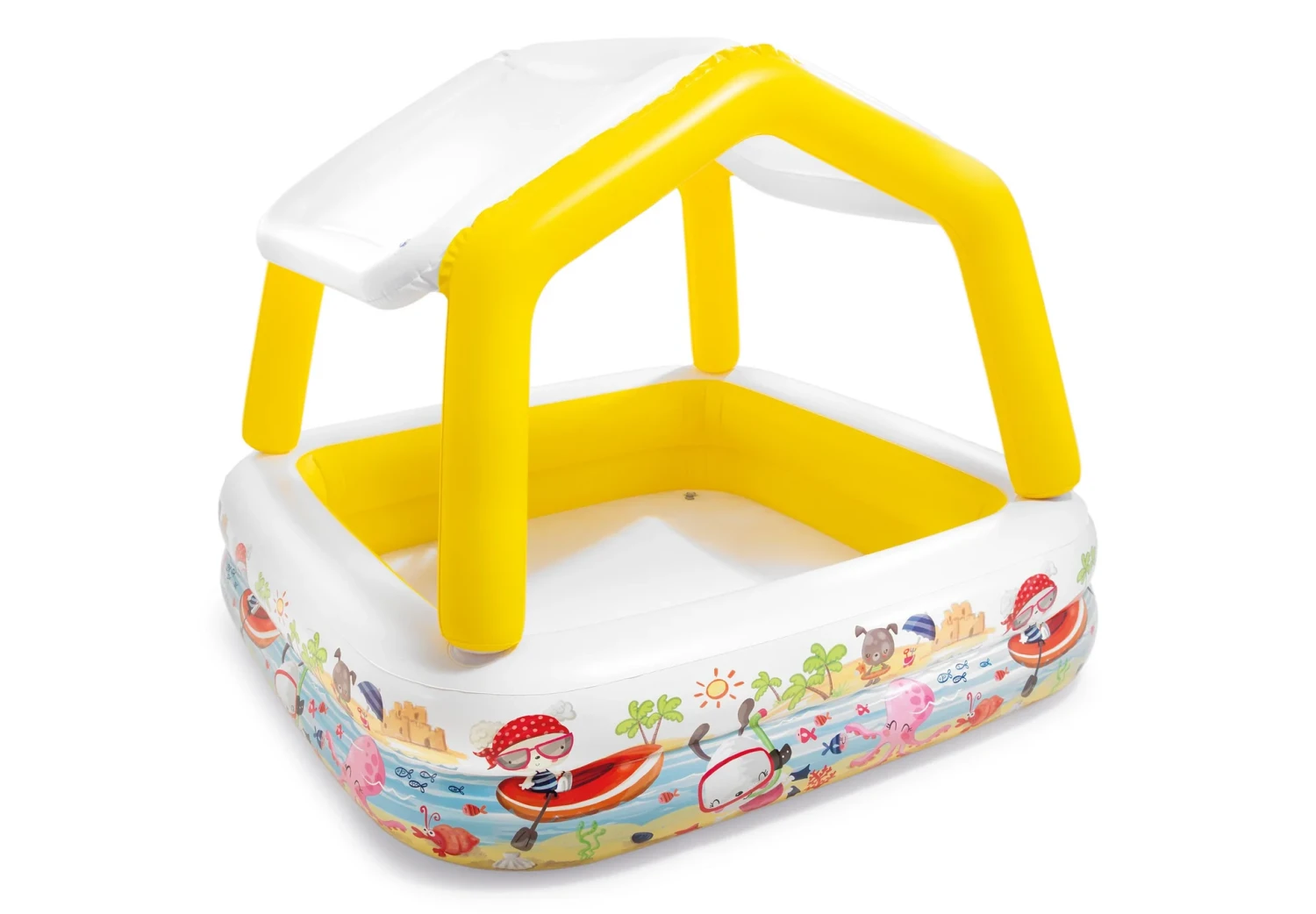 Intex Sun Shade inflatable pool  fun activity swimming Pool