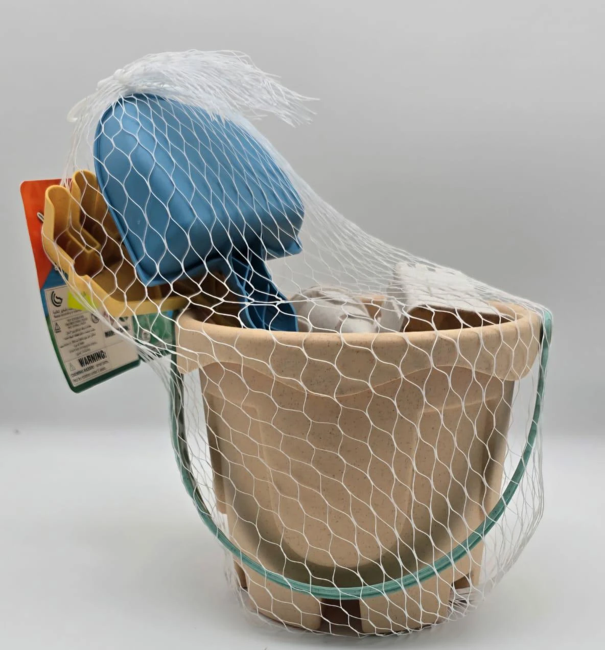Beach toy bucket