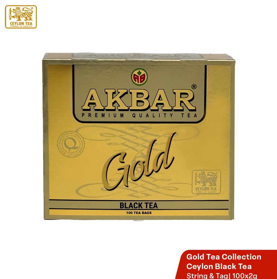 Akbar Gold Black Tea – 100 Tea Bags