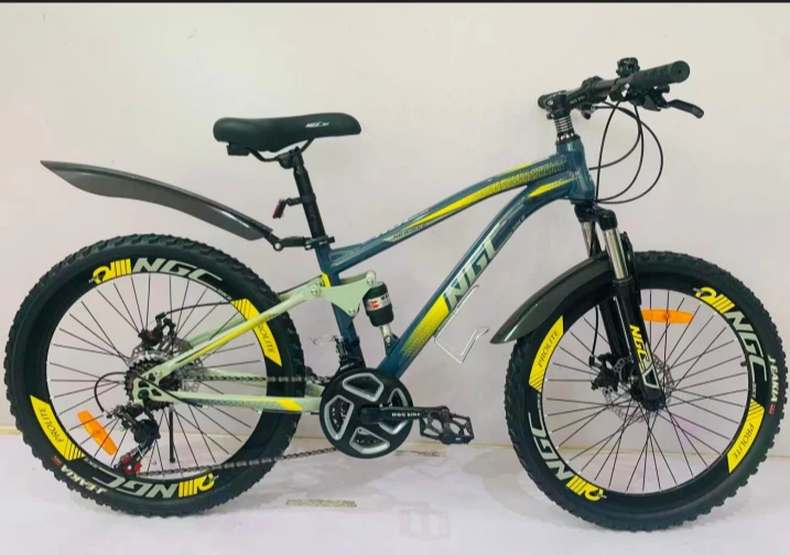 Buy a  Double Shock DIsk 24 inch NGC Gear Bicycle