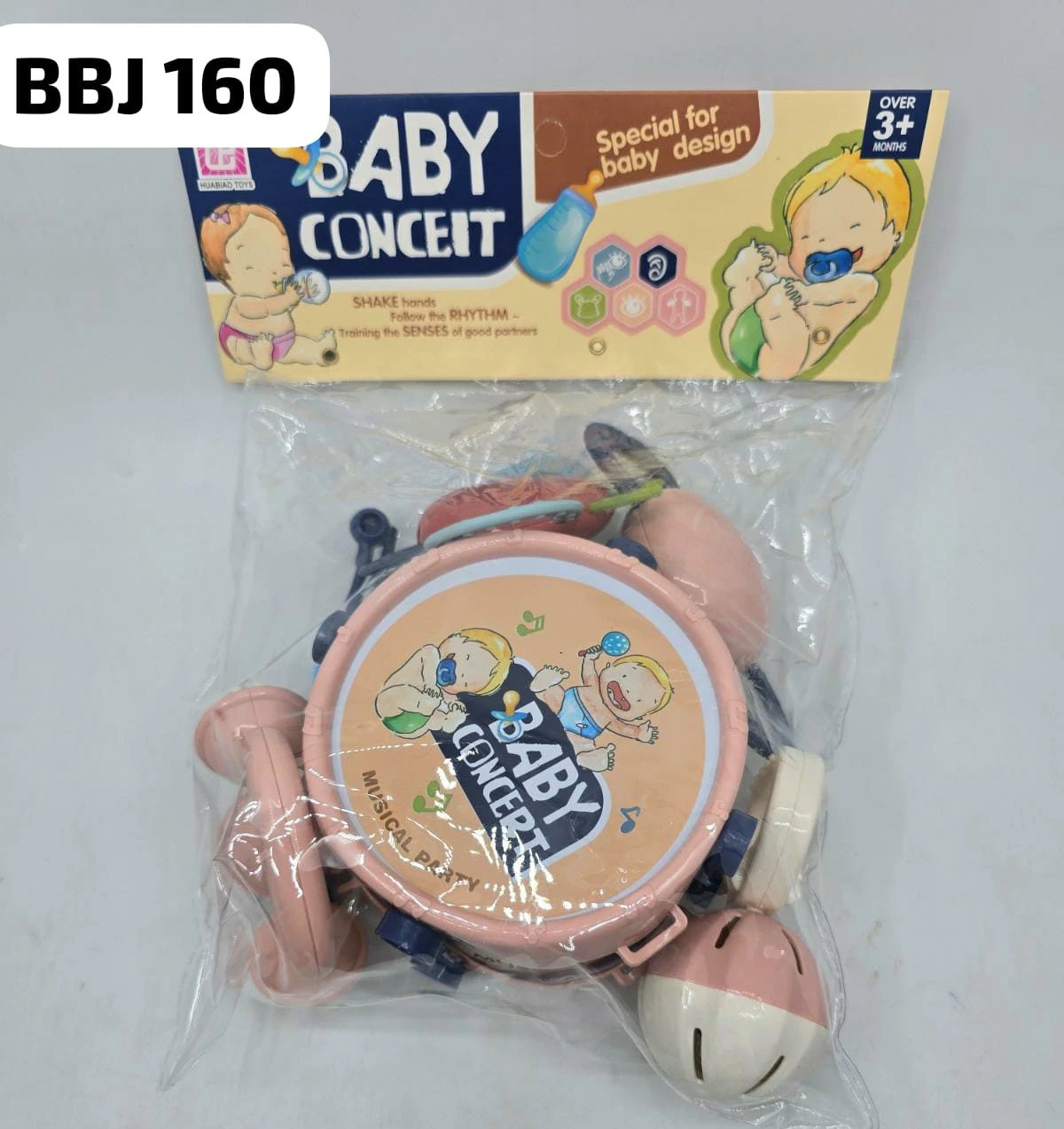 kids Rattle set with Drum