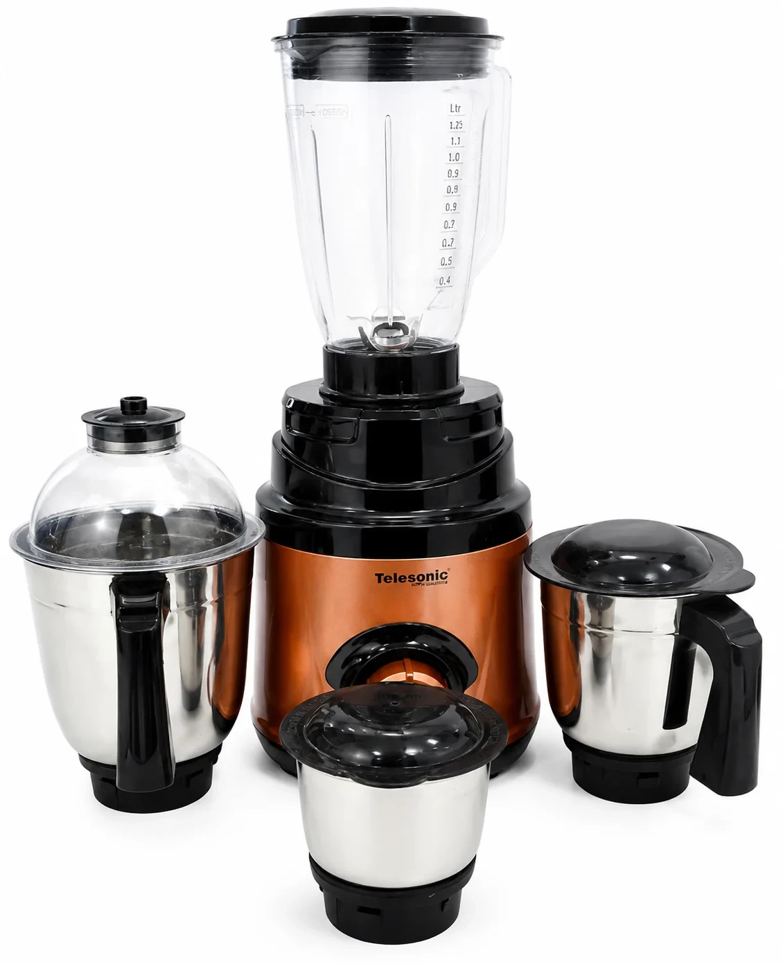TELESONIC Mixer Grinder 1000W – COSMO(4 Jar)
