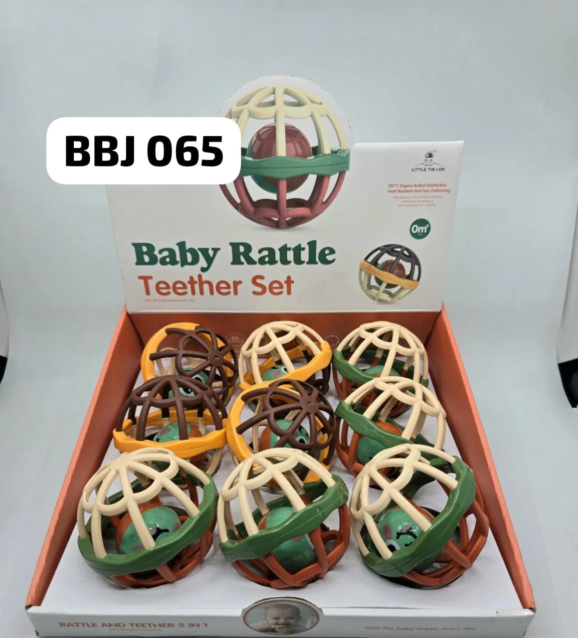 Baby Rattle and teether set 2 in 1
