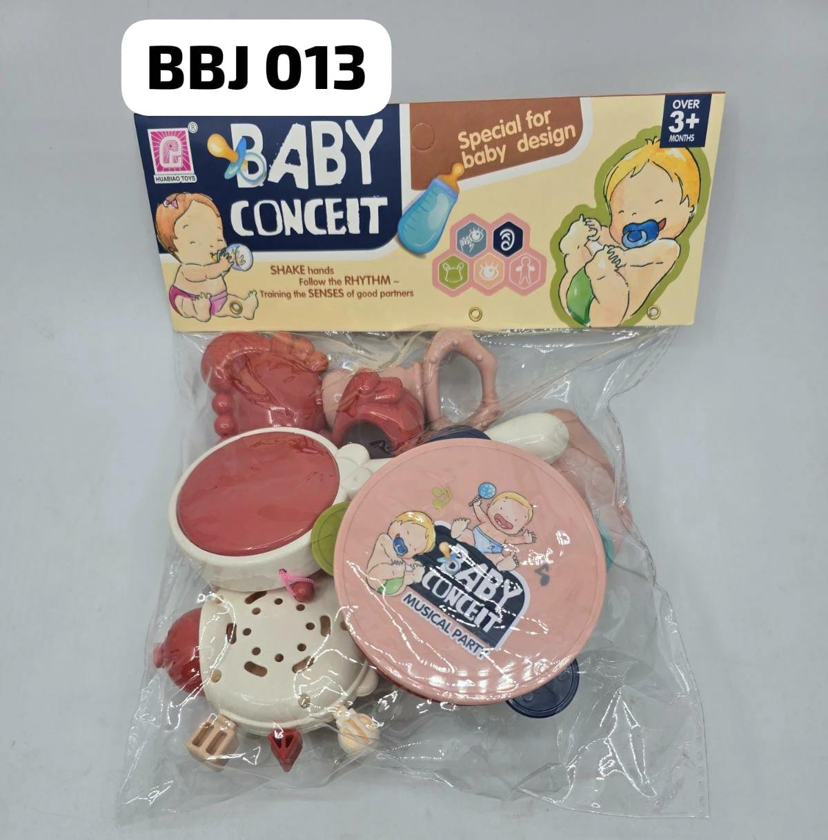 Baby Rattle set with Drum