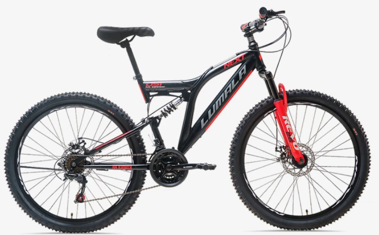 Lumala Bicycle Double Shock 24" inch bicycle - Next24