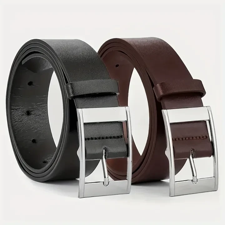 New Luxury Belt for Men PU Leather Belt