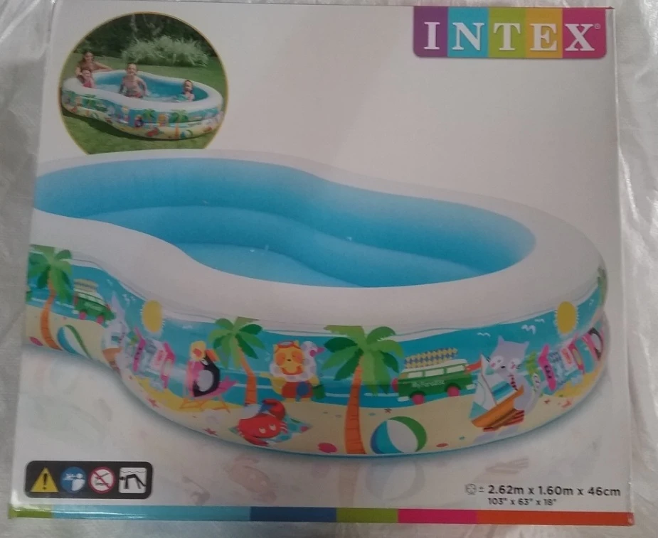 Intex Swim Center Seaside Pool  572 litre (103"*63*18")