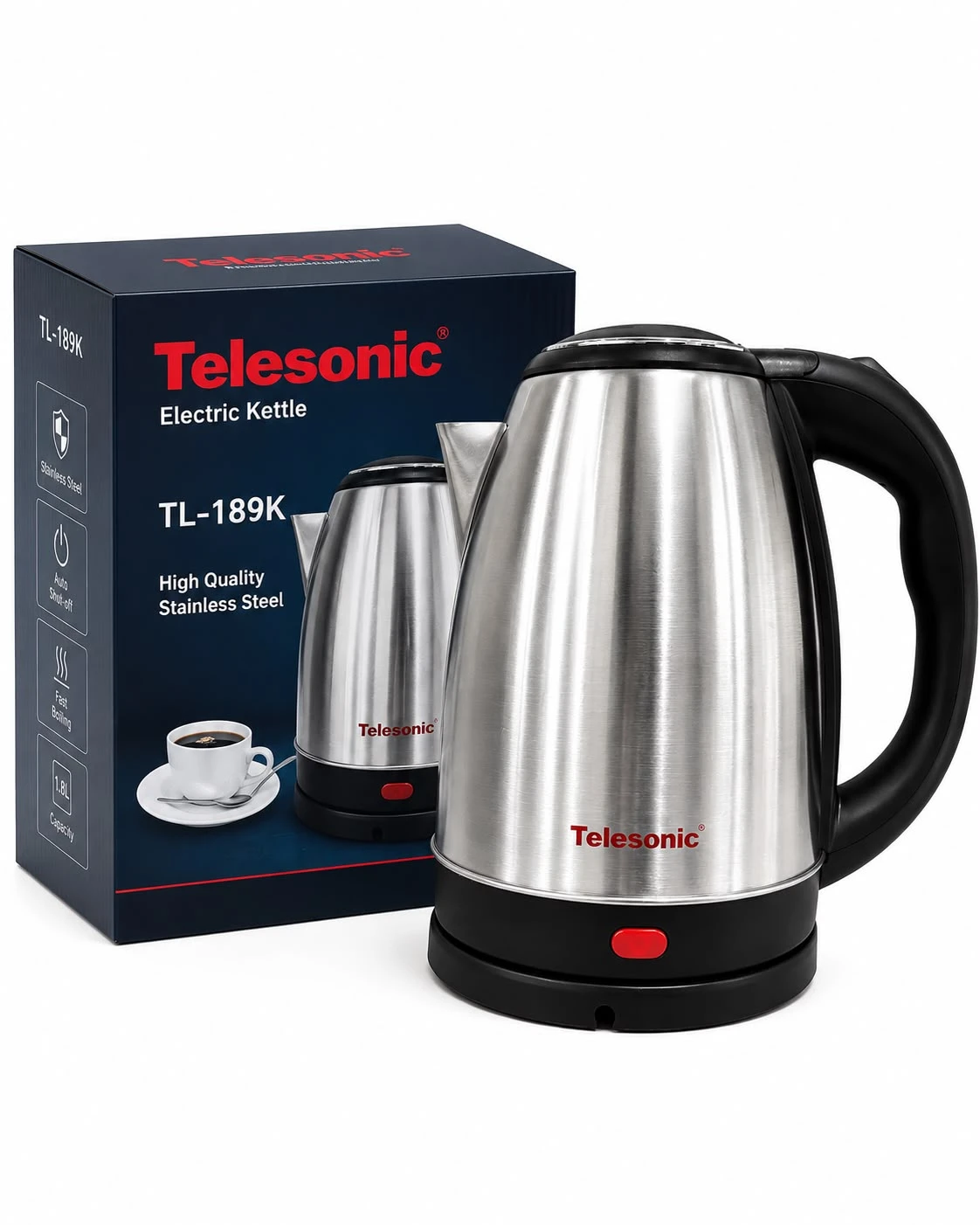 Telesonic Electric Kettle 1.8L (TL-189K)