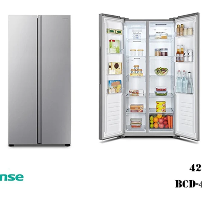 Hisense Side By Side Refrigerator 456L (BCD 456W)