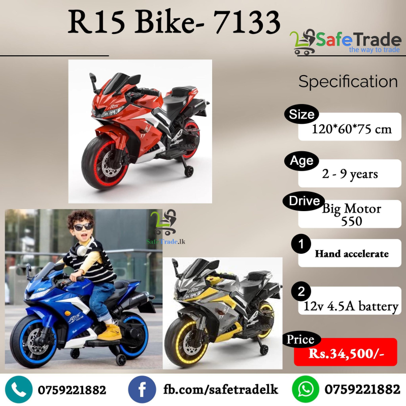 R15 7133 Hand Accelerator Bike