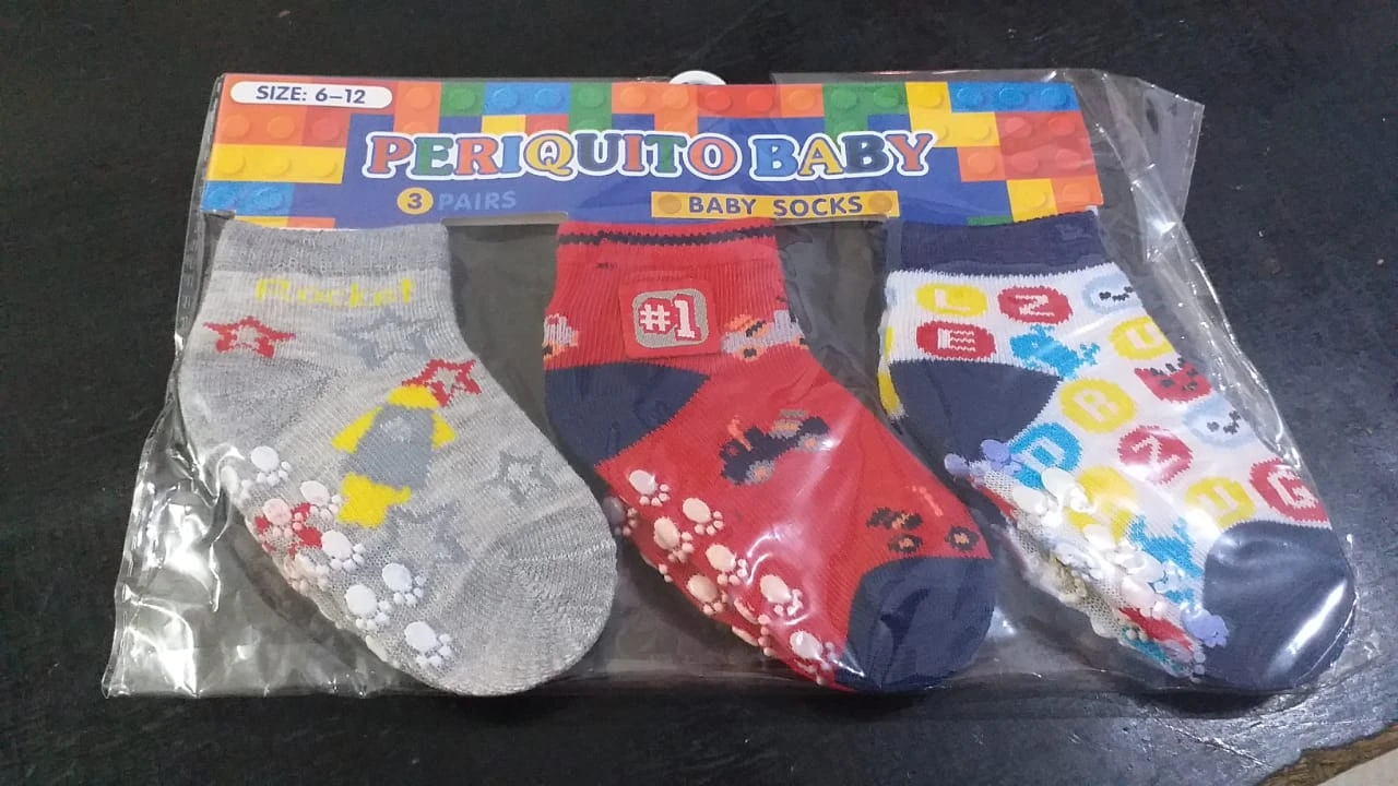 Good quality cotton socks for 6-12 months kids