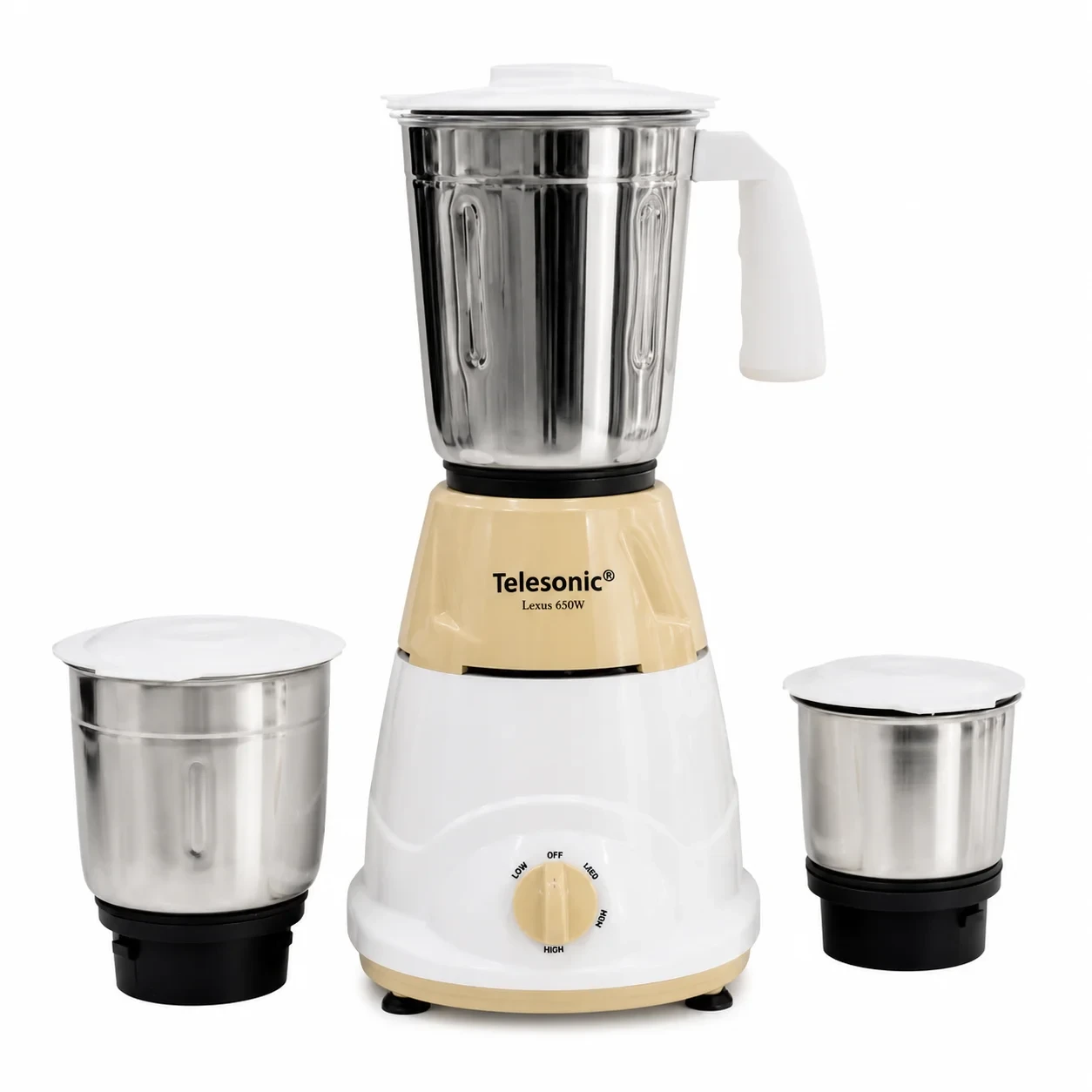 TELESONIC Mixer Grinder 900W – SUPREME (4 Jar)