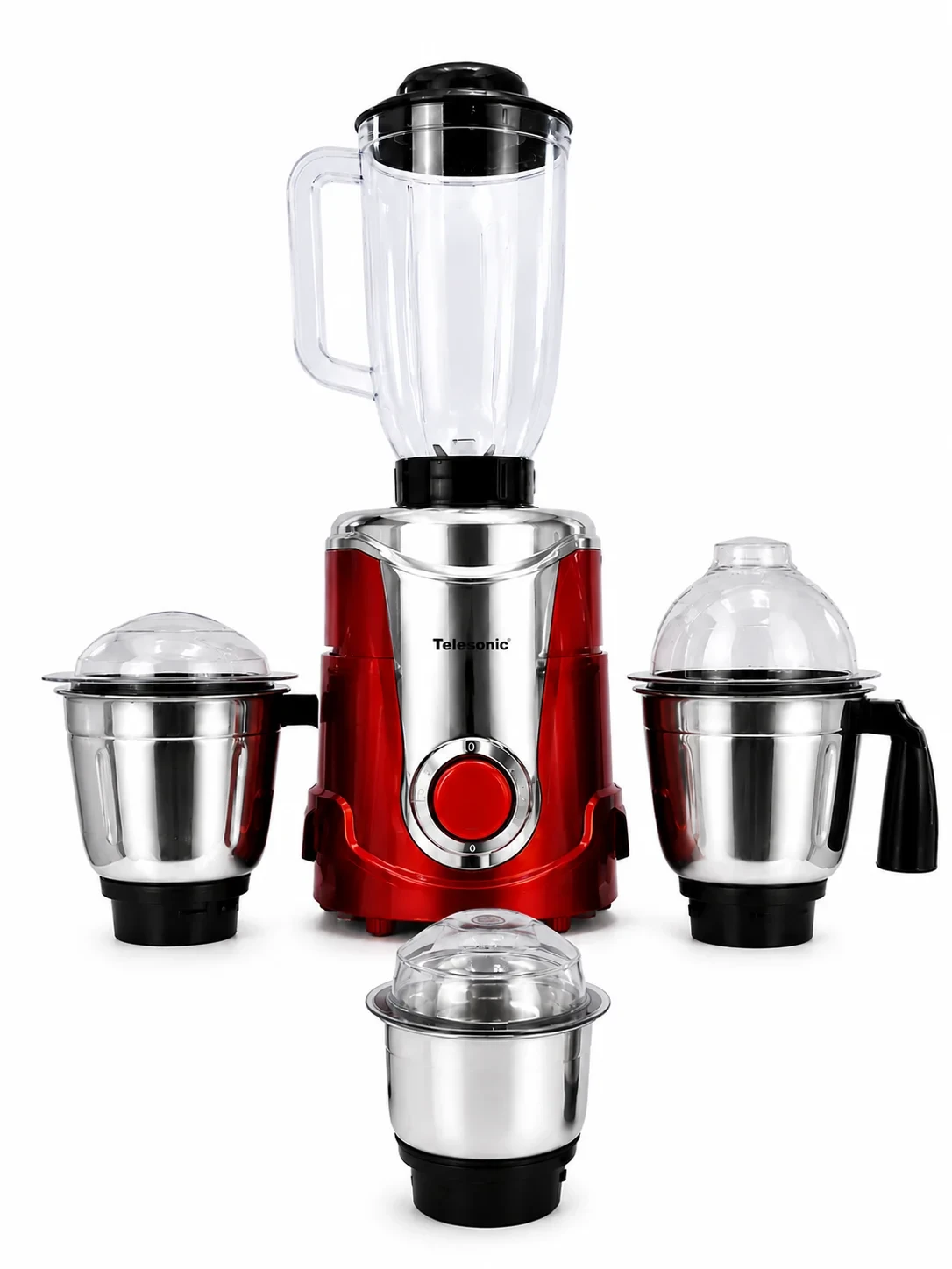TELESONIC Mixer Grinder 1200W – TURBO(4 Jar)
