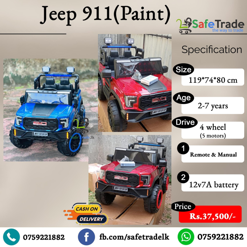911 Jeep Paint 4WD