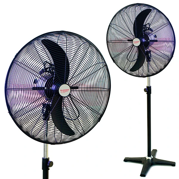 TELESONIC Industrial Stand Fan 24” – (TL-2416SF)