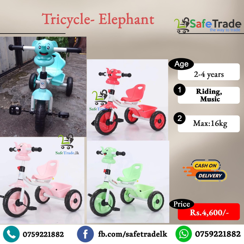 Tricycle Elephant