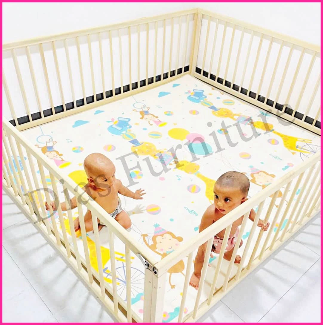 High quality Wooden Playpen
