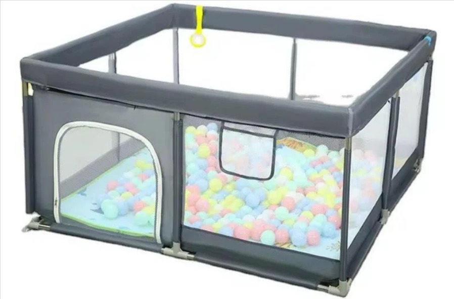 Large Portable Play Pen, Baby And Toddler Indoor Outdoor Baby Playpen With Extra Size, Fun Activities,   6.5ft* 6.5ft* 2ft
