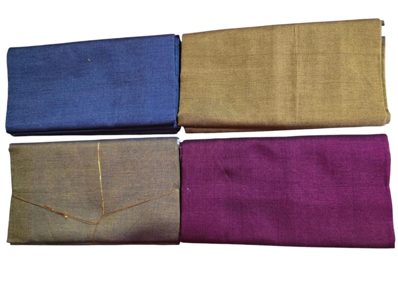 Handloom high Quality Fabric Single Color Sarong/Saram- Code 234
