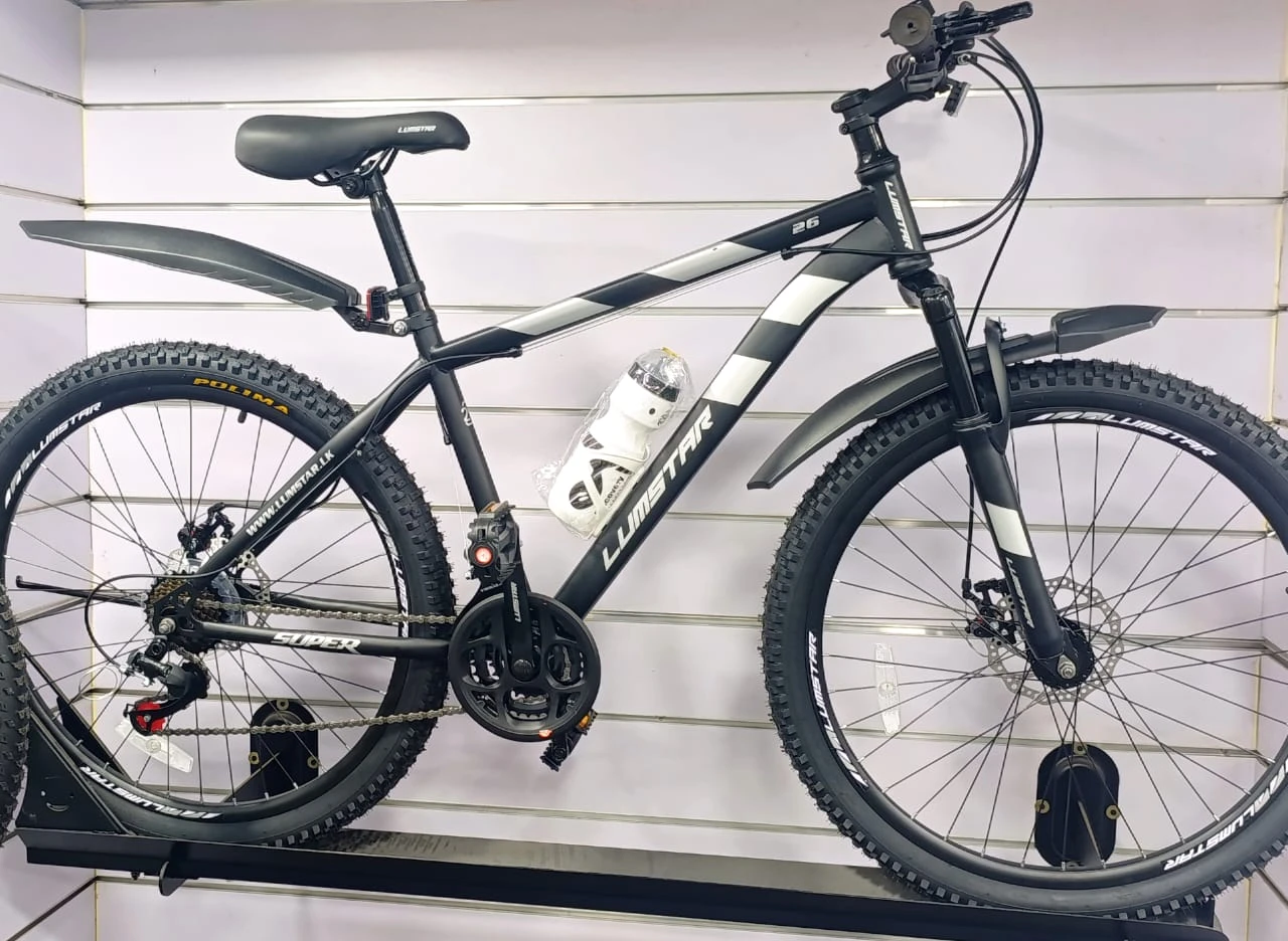 Adults Lumstar Bicycle Double Disk Front shock 26" inch cycle