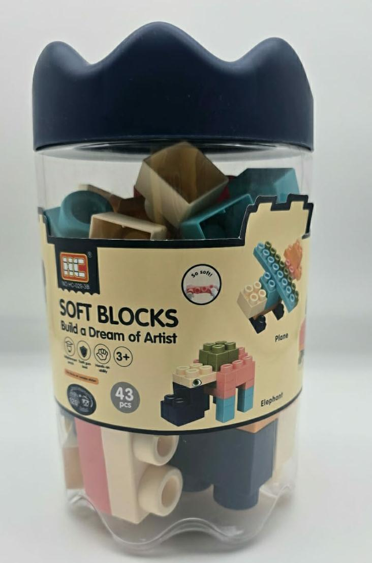 building blocks soft blocks-43pcs