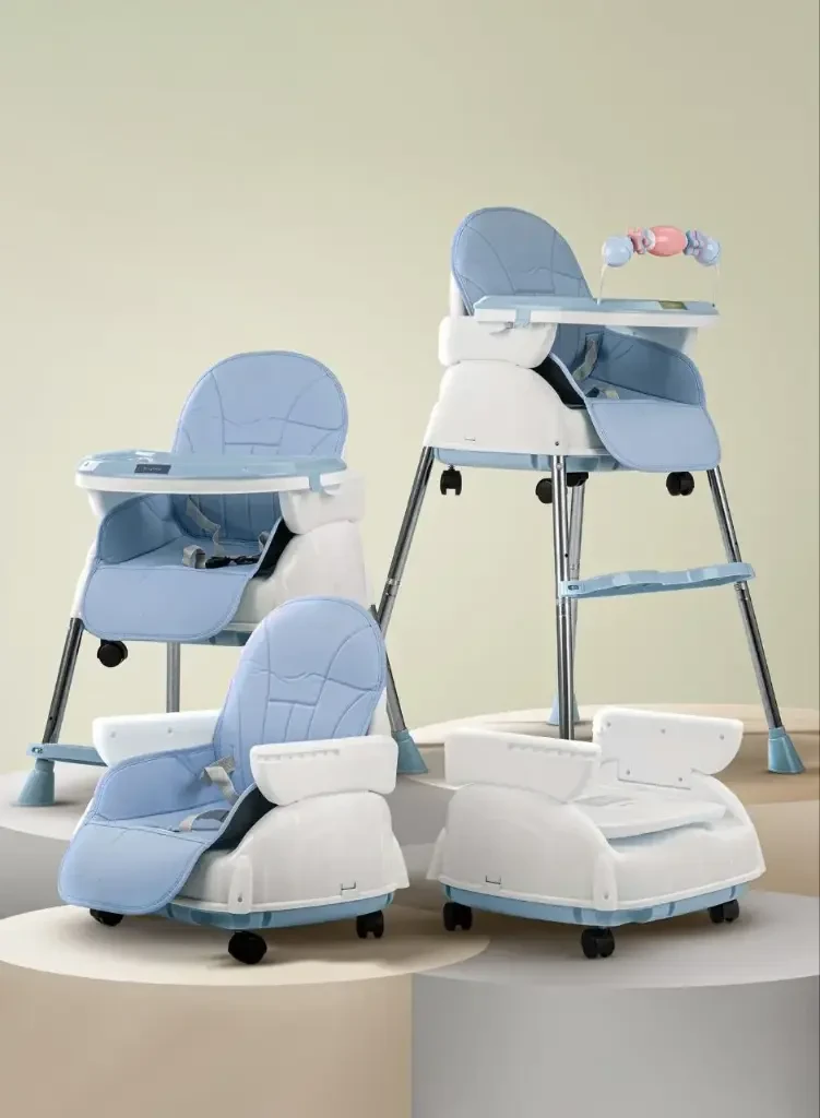 Multi-Functional 3 in1 baby feeding chair and feeding tray 006